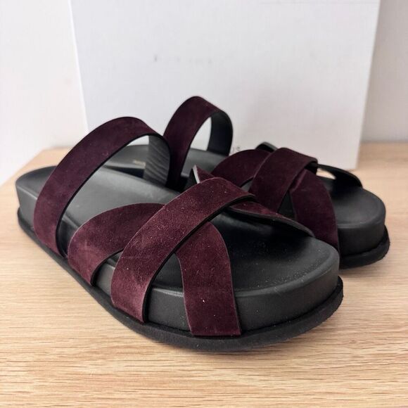 Neous Ibor Suede Slides 39 Chocolate - Picture 7 of 13